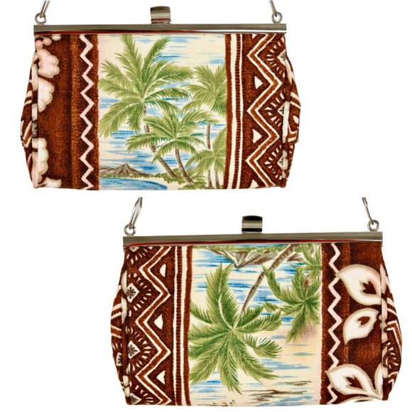 JEROME GRUET PARIS Tropical Print Vintage Baguette - Picture 9 of 14